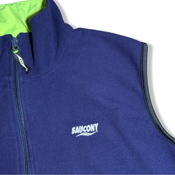 Vintage Saucony Fleece Vest - Picture 3 of 4
